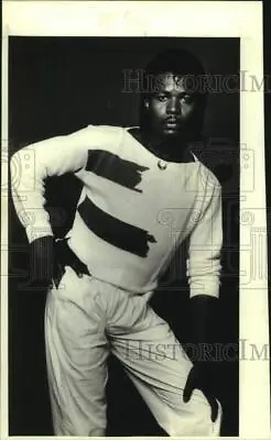 1984 Press Photo Former Michael Jackson Touring Drummer Jonathan Moffett • $16.99