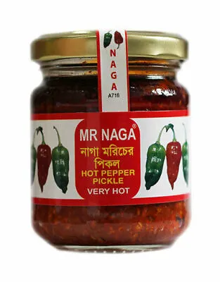 Mr Naga Hot Pepper Pickle - 190g • £9.99