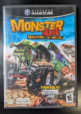 Monster 4x4: Masters Of Metal Tested (Nintendo GameCube 2003) Complete CIB • $15