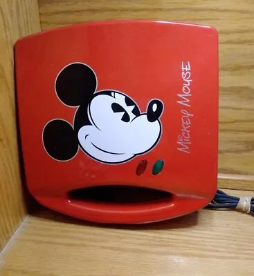 Disney Mickey Mouse French Toast Hot Sandwich Maker DCM-51 600W Tested & Working • $59.99