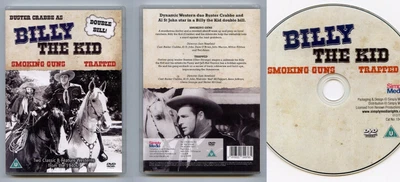 £1.99 • Buy DVD Billy The Kid's Smoking Guns & Trapped Buster Crabbe 1940's