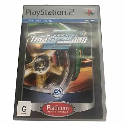 Need For Speed Underground 2 PlayStation 2 PS2 Game PAL VGC FREE Au Tracked POST • $39.90