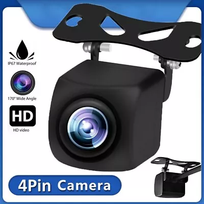 Reverse Camera Car Waterproof Rear View Parking Backup 4Pin Night Vision System • $23.99