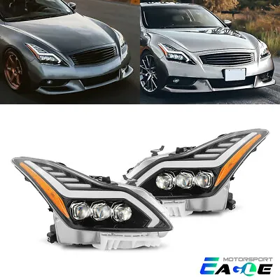 For 08-13 Infiniti G37/14-15 Q60 Coupe G2 NOVA-Series LED Black Headlights • $1250