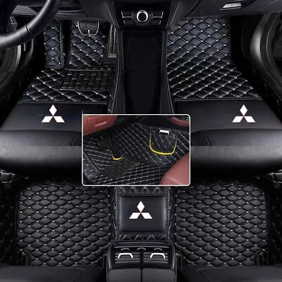 Custom For Mitsubishi Car Floor Mats 2003-2023 Luxury Waterproof Carpets Colors • $89.35