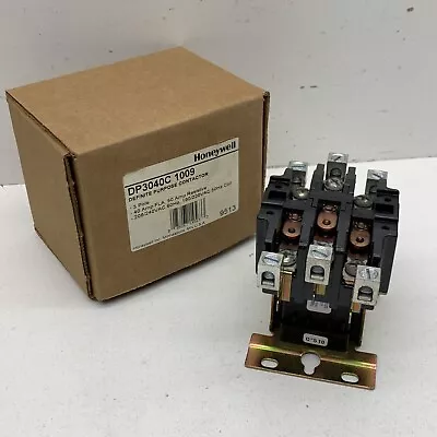 Honeywell DP3040C 1009 Contactor 40A 3-Pole With 208/240VAC 75D56632G Coil • $25.99