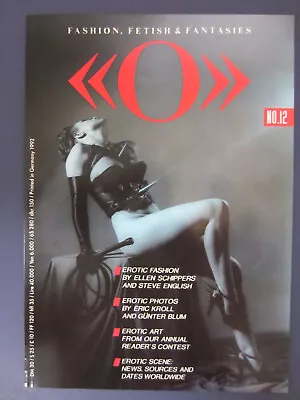 O Magazine #12 Latex Fetish Fashion German Skin Two 1992 Marquis RARE • £19.99