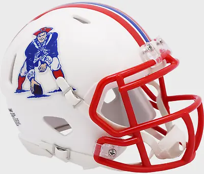 $34.95 • Buy NEW ENGLAND PATRIOTS 1990 - 1992 NFL Riddell SPEED Mini Football Helmet