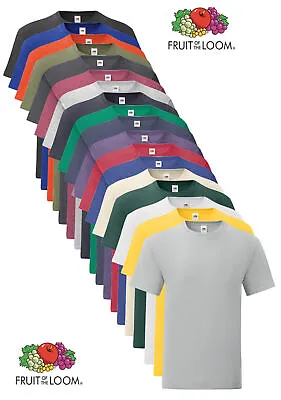 £6.50 • Buy Fruit Of The Loom Iconic 150 Ringspun Cotton Short Sleeve Tee T-Shirt- 25+Colour