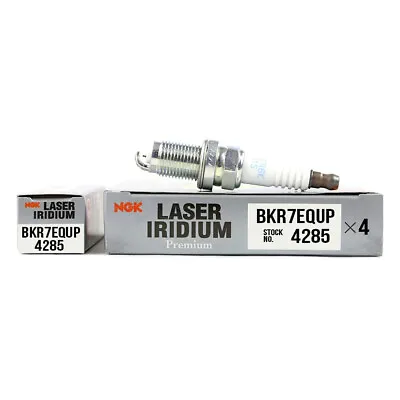 NGK Laser Platinum Spark Plug BKR7EQUP For Mini Cooper S JCW R52 R53 Set Of 4 • £36.14