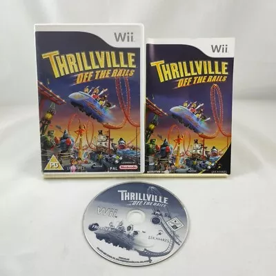 THRILLVILLE OFF THE RAILS Nintendo Wii Includes Manual • £5.90