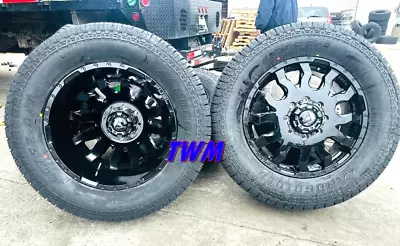 20  Fuel Blitz D675 Dually Wheels 35125020  Tire 8x165 CHEVY GMC RAM 3500 DUALLY • $4100