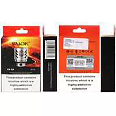 SMOK-V8-Q4 Coil Heads - Genuine With Authentic Code Pack Of 3 Coils • £7.50