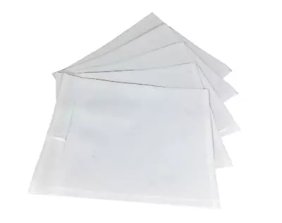 4.5 X 5.5 Clear Packing List Envelopes Pouches 4X5 • $4.99