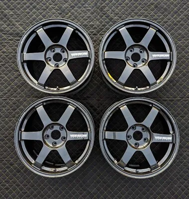 RAYS Wheels Volk Racing TE37 SAGA 18×8J+45 2set / 18×8J+45 2set PCD114.3 • $2800