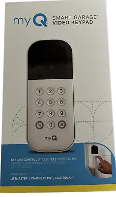 Chamberlain MyQ Smart Garage Video Keypad - White (VKP1-MYQmc) • $30