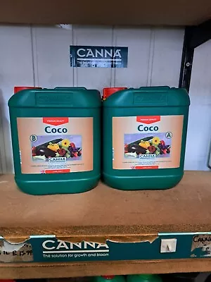 Canna Coco A&B 5L Veg And Flower Plant Food Base Hydroponic Nutrients • £40