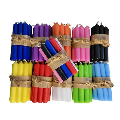 Set Of 10 Mini 4  Chime Unscented / Spell Candles / Chime Candles • $4.56