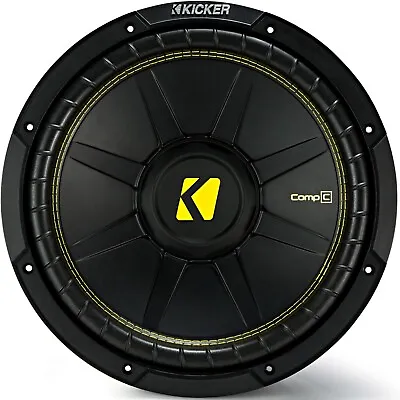 Kicker 44cwcd154 Car Audio 15 Compc Series Subwoofer Sub Woofer Dvc 4ohm Cwcd154 • $124.99