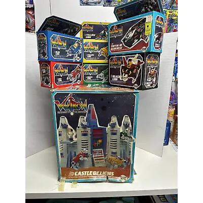 Voltron Castle Of Lions 1984 With 5 Lions And Coffin Of Darkness • $1200