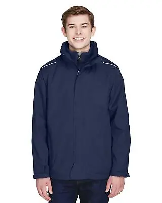 Core 365 Mens Region 3-in-1 Jacket With Fleece Liner 88205 • $74.80