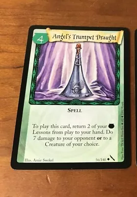 Harry Potter TCG CCG Chamber Of Secrets ANGEL'S TRUMPET DRAUGHT 56/140  • $1.99