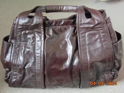Kenneth Cole Brown Leather Handbag.  Medium Sized  Previously Used. • £10