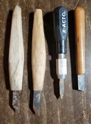 FOUR X-Acto Knife LOT Vintage  • $17.95