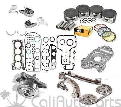 00-08 Toyota Celica Matrix 1.8l 1zzfe Dohc Master Engine Rebuild Kit *graphite* • $329.95