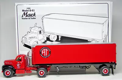 First Gear 1960 Mack B-61 - Associated Transport -  1:34 Die-cast New Mib • $47.95