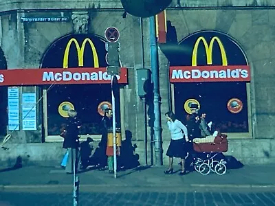 $5.99 • Buy Photo Film Slide McDonalds Restaurant 1975 Looks Like Germany