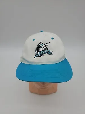 Vintage Florida Marlins Hat Cap 1997 Season 5 Rare Snapback • $15