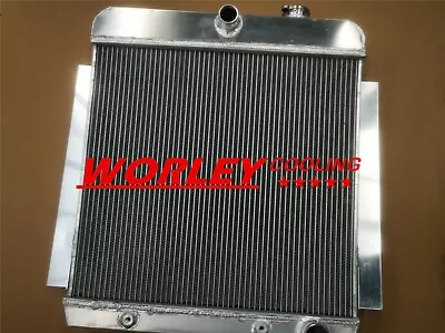 44mm ALUMINUM RADIATOR FOR 1955-1959 CHEVY PICK UP TRUCK V8 55 56 57 58 59 New • $275