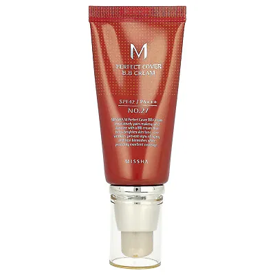 Perfect Cover B.B. Cream SPF 42 PA+++ No. 27 Honey Beige 1.7 Fl Oz (50 Ml) • $14.72