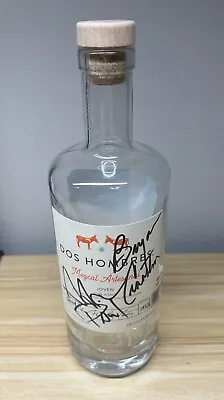 Bryan Cranston & Aaron Paul Autographed Signed Dos Hombres Empty Bottle PSA COA • $274.99