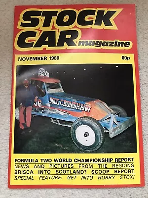 Stock Car Magazine- Brisca F1 And F2 - November 1980 • £1.99