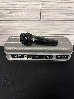 Vtge Peavey PVM 580 TN Hyper Cardioid Dynamic Microphone & Case ONLY NOT TESTED • $28.99