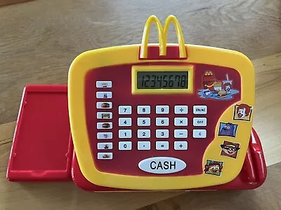 McDonalds Drive Thru Talking Cash Register Happy Meal 2004 Vintage Toy • $17