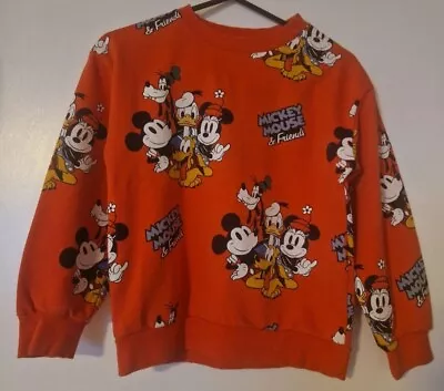 H&M Mickey Mouse Sweatshirt 6 - 8 Years • £0.99