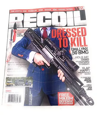RECOIL Magazine 2024 Issue 71  Dressed To Kill Free Maxim Defense Poster Inside • $4.25