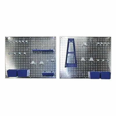 £36.17 • Buy Siegen 34pc Wall Tool Storage Pegboard Set 460 X 560mm Garage Tool Rack Tidy