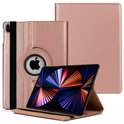 Case For IPad Pro 12.9 2021/20/22 4th/5/6th Gen 360 PU Leather Stand SMART Cover • £5.49