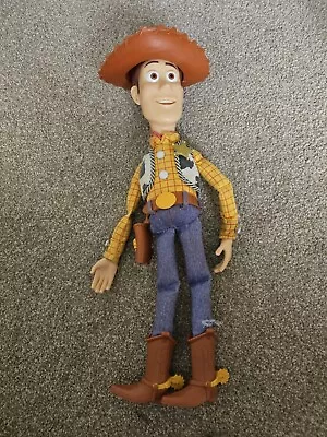 Disney Toy Story Talking 15  Woody Pull String Doll Toy - Thinkway Toys Vintage • £20