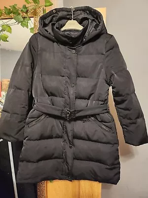 Zara Girls Feather Down Winter Coat Size 8 • £9.50