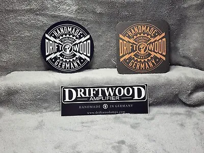 Driftwood Amplifiers 2 Sticker & Coaster Set • $5