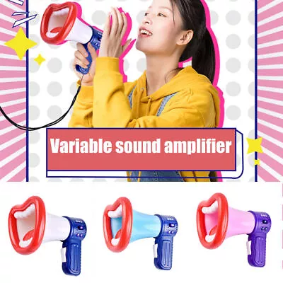 Megaphone Big Mouth Funny Recording Toy Kids Voice Changer Handheld Mic Toys AU~ • $24.99