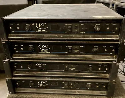 QSC MX1500 Amplifier - Lot Of 1 - Auction Is For 1 Amp • $9.99