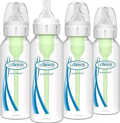 Dr. Brown's Natural Flow® Anti-Colic Options+™ Narrow Baby Bottles 4 Oz 4 Pack • $16.59