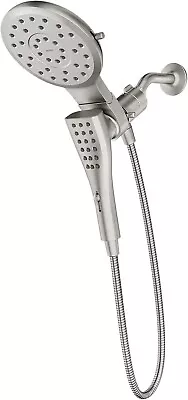 Moen 220C2EPSRN Verso Dual 8-Spray Shower Head & Handshower Brushed Nickel • $82.95