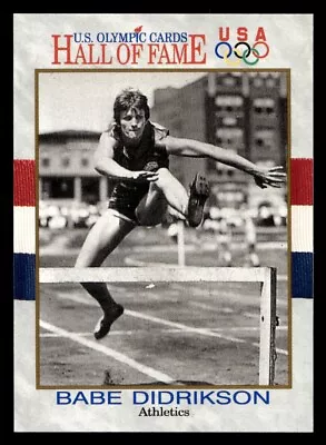1991 Impel Olympics Babe Didrikson #6 USA • $1.85